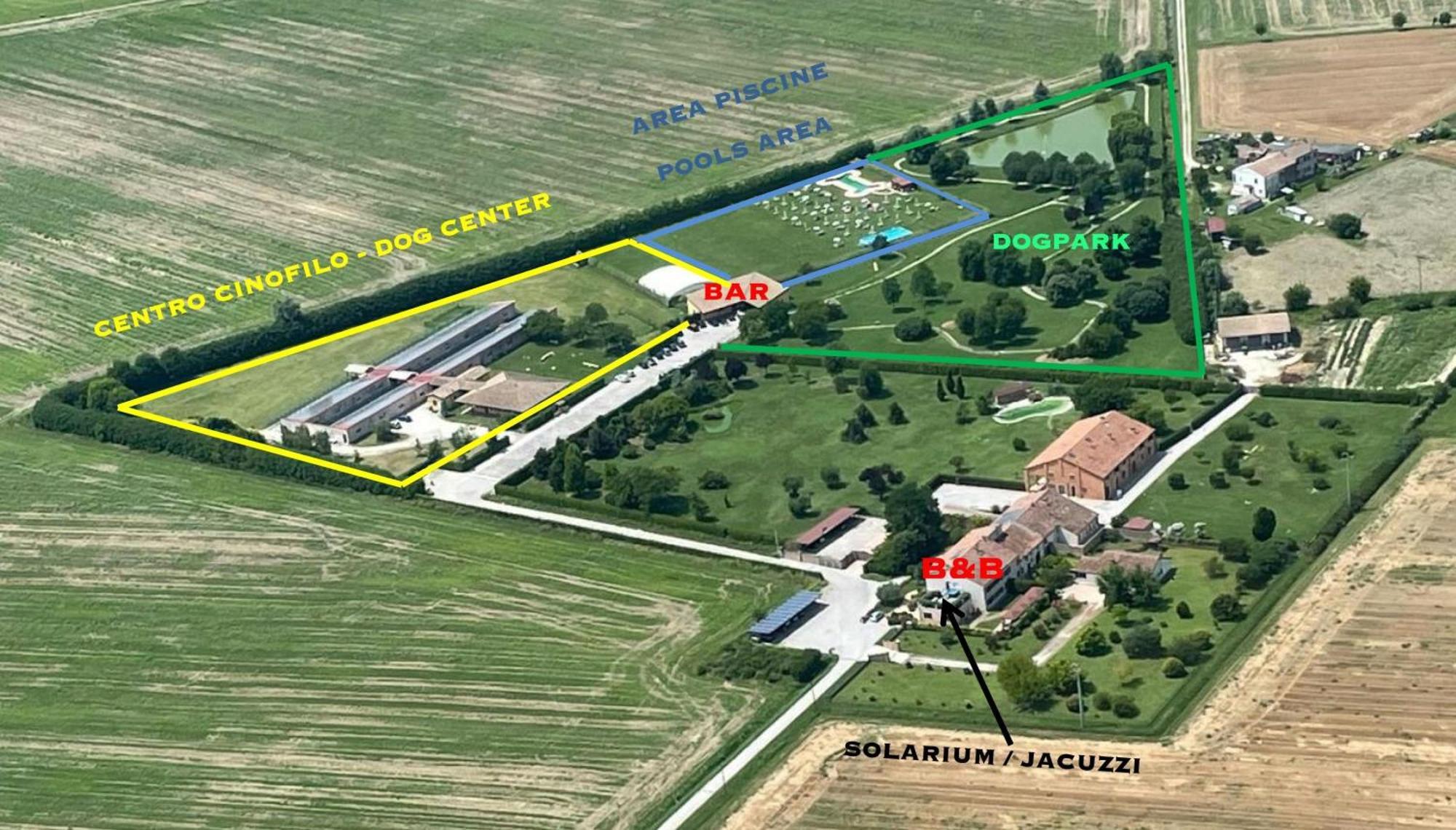 Agriturismo Delizia D'Este Francolino Bagian luar foto